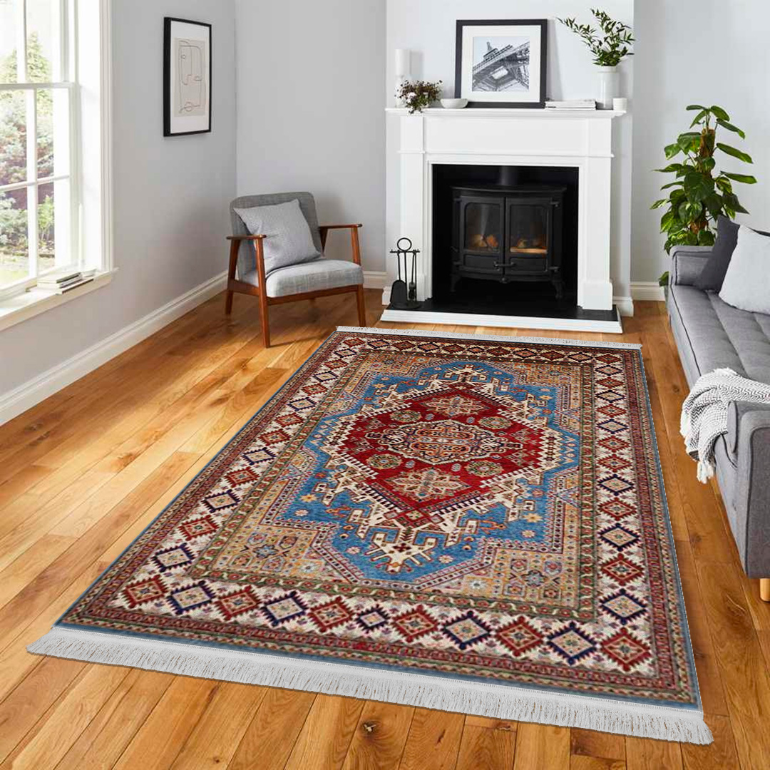 فرش مخمل نادی طرح سنتی کد o144