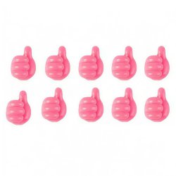 گیره فانتزی نگهدارنده سیم و کابل بسته 10 عددی